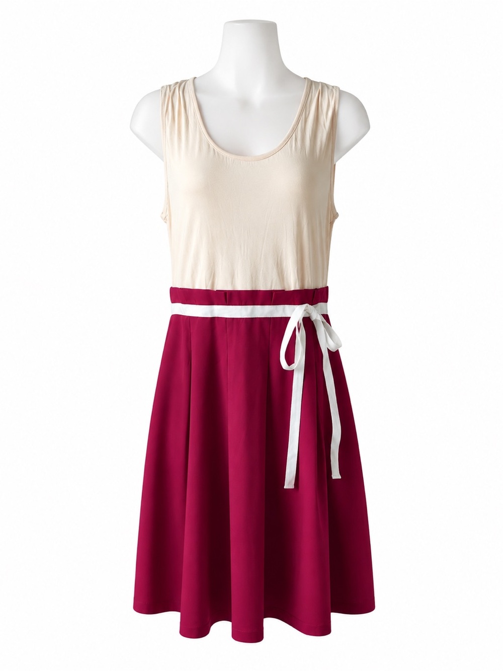 Pink Martini Colorblock Fit & Flare Dress NWT Size Medium